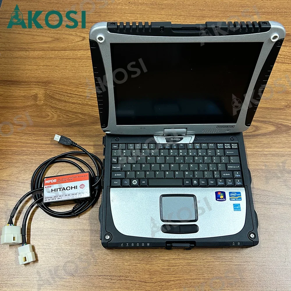 

Ready to use CF19 Laptop+ New Dr.ZX Hitachi Excavator Heavy Duty Diagnostic Tool Dr.ZX Hitachi Excavator Diagnostic Tool