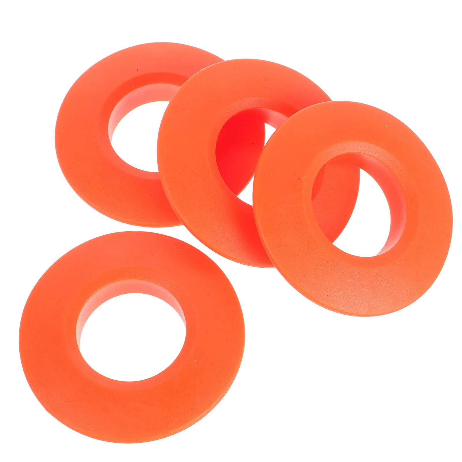 

4pcs Drip Kayak Paddle Canoe Canoe Drip Rings Accessories Lightweight Durable Fits Most Paddles Kayak Accessories Orange