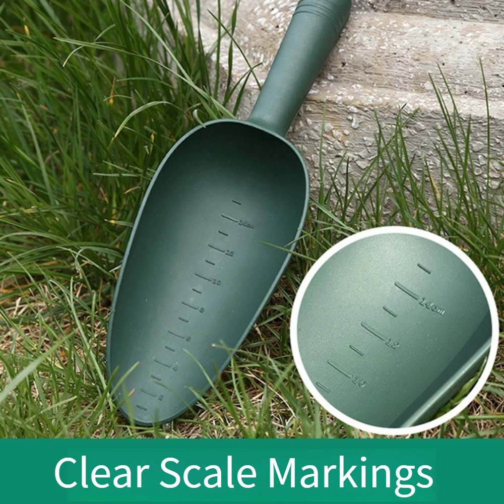 10pcs Gardening Shovel Thickened Plastic Soil Shovel Soil Spoon Balcony Planting Gardening Flowers Soil Loosening Tool