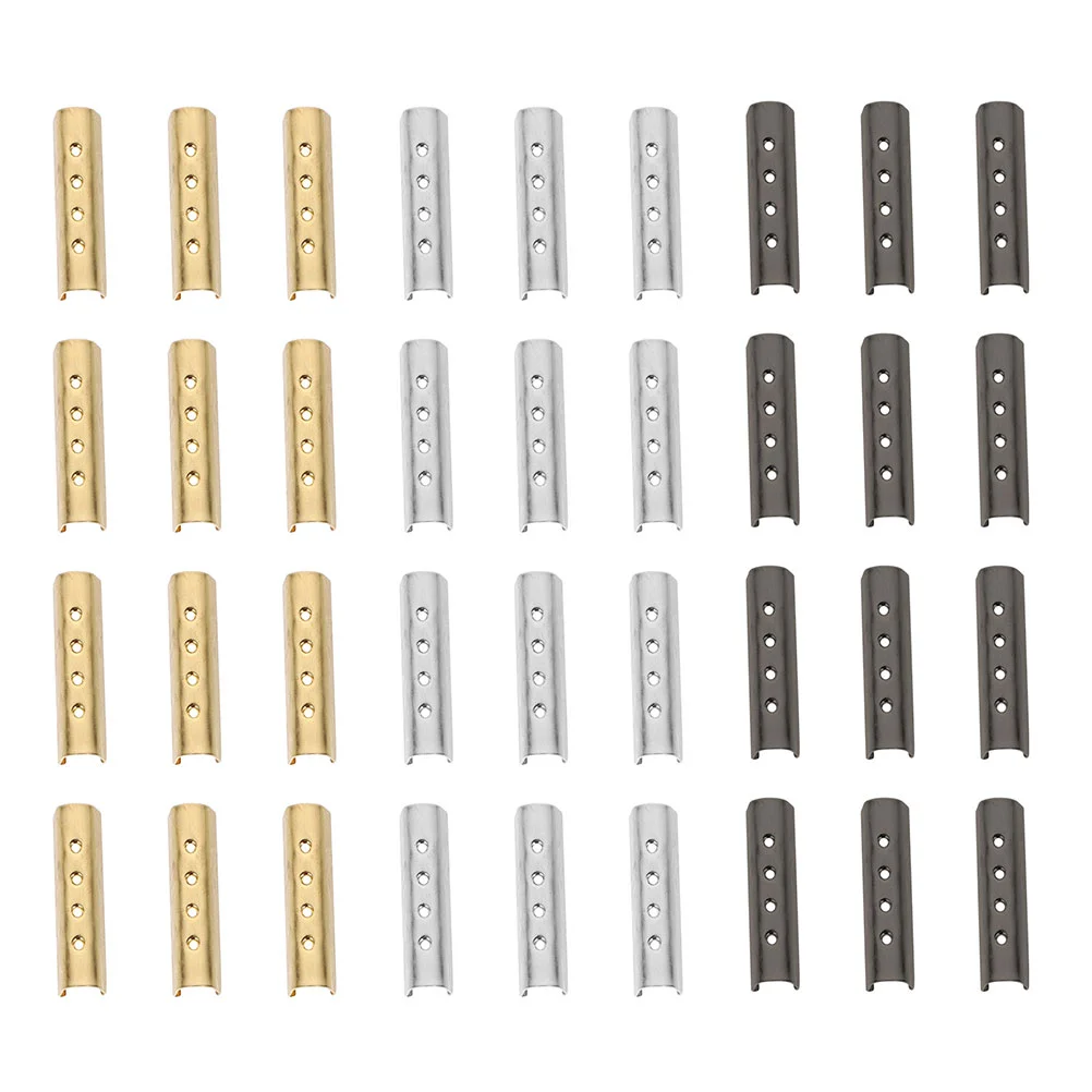 Shoe Lace Tips Replacement End Caps for Jewelry Making Shoelace Head Laces Ends with Hat Metal