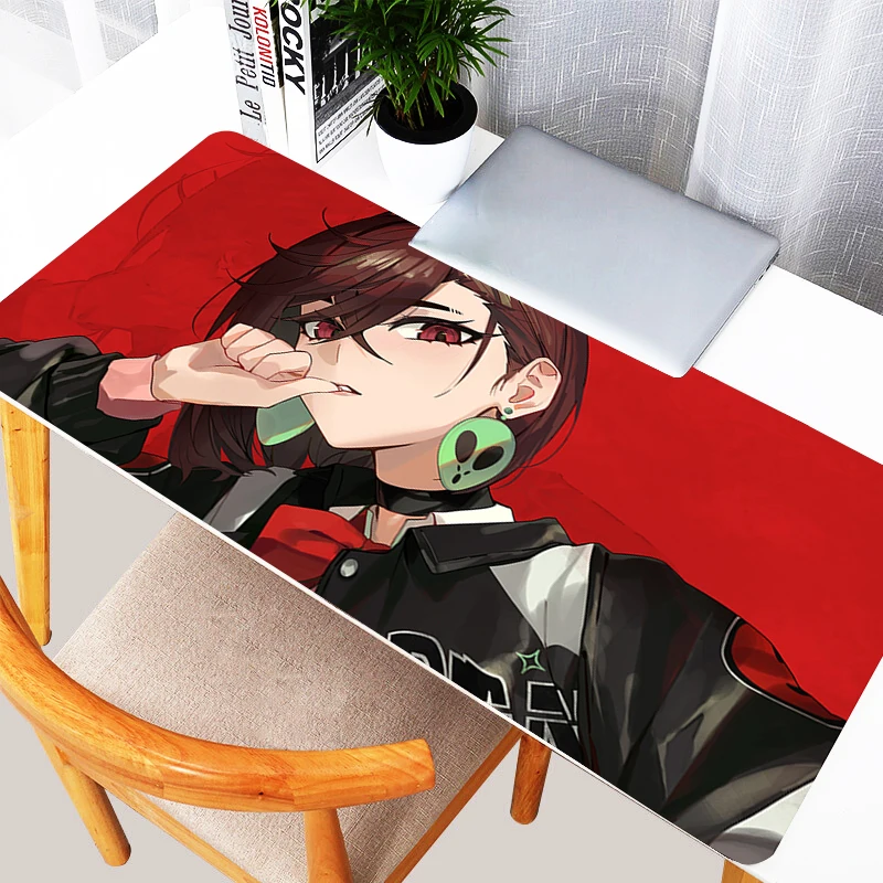 Mouse Pad XXL Anime Dandadan Keyboard Rug Laptop Gaming Accessories Extended Desk Mat PC Ayase Momo Takakura Ken Seiko Mousepad