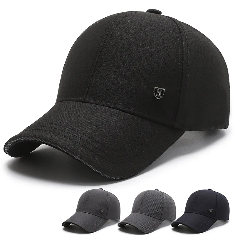 Spring and Autumn Lightweight Baseball Hats for Middle-aged and Elderly, Dad and Grandpa Sun Protection Caps