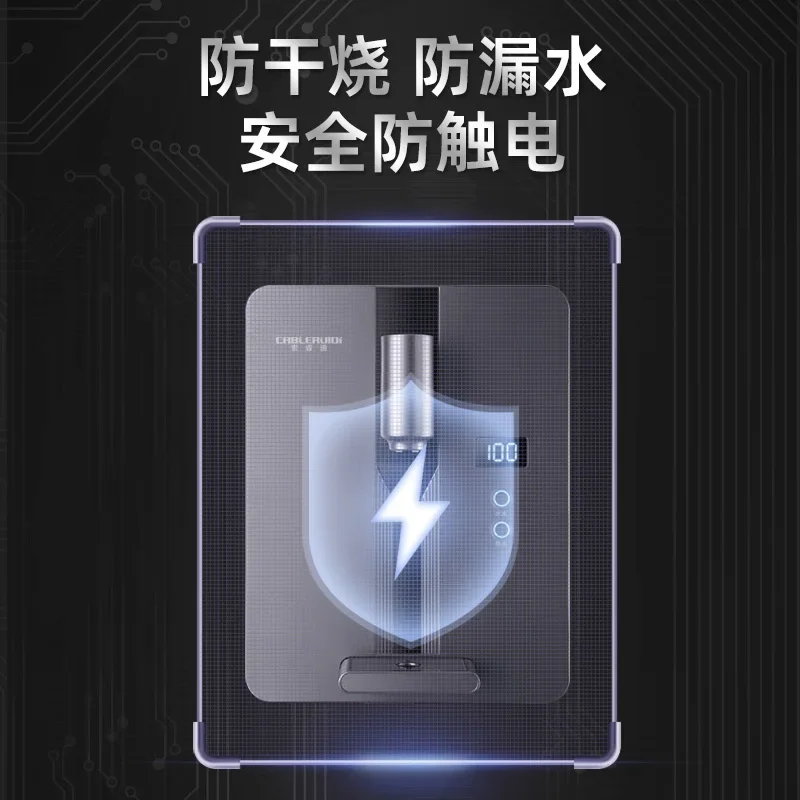 Geschwindigkeit wärme maschine Wand montage Instant-Heißwasser maschine Heiß haushalt Energie sparende Wasser maschine