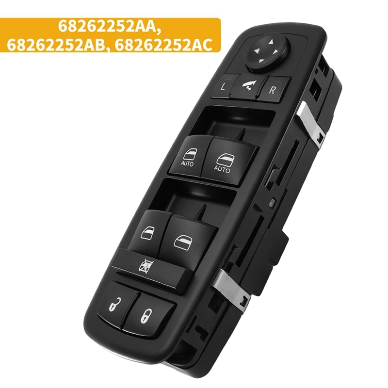 Super Sale Front Left Power Window Switch for Chrysler 300 2015-2021 , Ram 1500 2019-2021 68262252AA, 68262252AB, 68262252AC