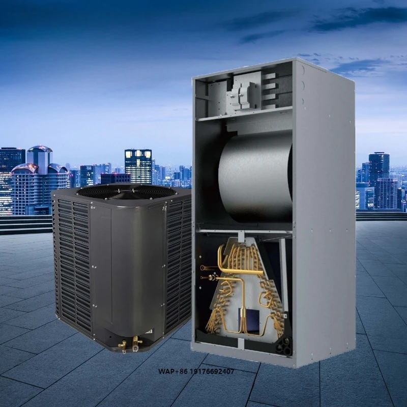 High Quality HAVC AHU  With Energy Rating Label SEER 14- SEER 18 Air Handler With Spit Ducted Air Conditioner