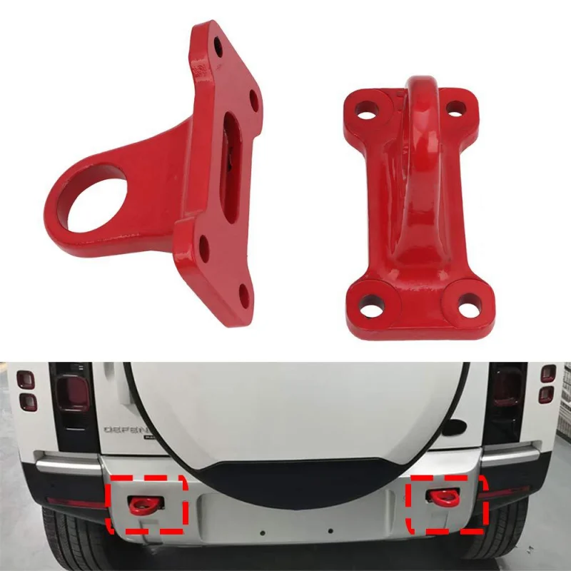 

Applicable 2020-2023 Defender Fixed Trailer Suspension Device Towing Ring Rear Tow Hook Modification Accessories