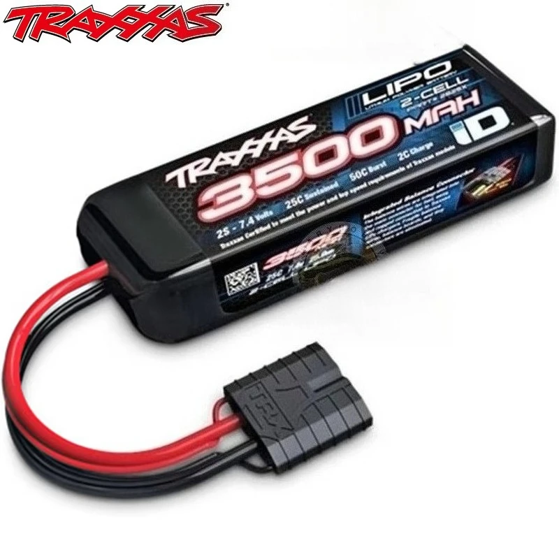 Traxxas 3500mAh 7.4V 2S 25C بطارية ليثيوم Mini Maxx Mini X # 2825X