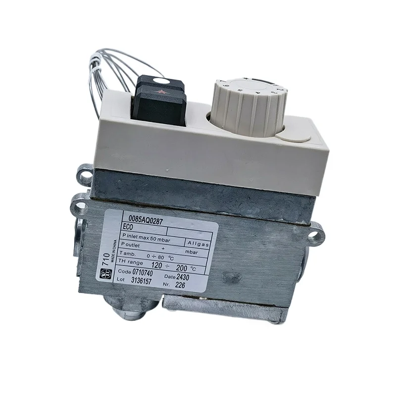 Model 710 Minisit Gas Fryer Thermostat Control Valve 120-200 Degree Lpg Thermostatic Valves