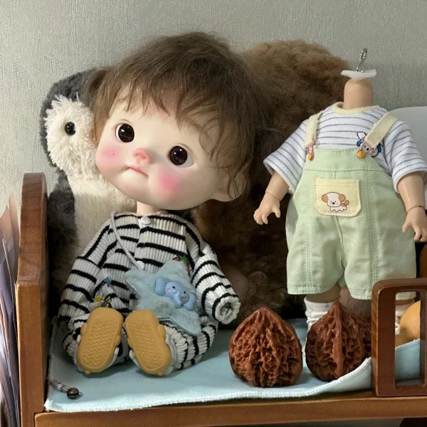 Ropa Para Muñeco Labubu De 17 Cm – Vestiditos De Algodón Suaves Y Ajustables Para Personalizar Tu Peluche, Regalo Ideal Para Coleccionistas
