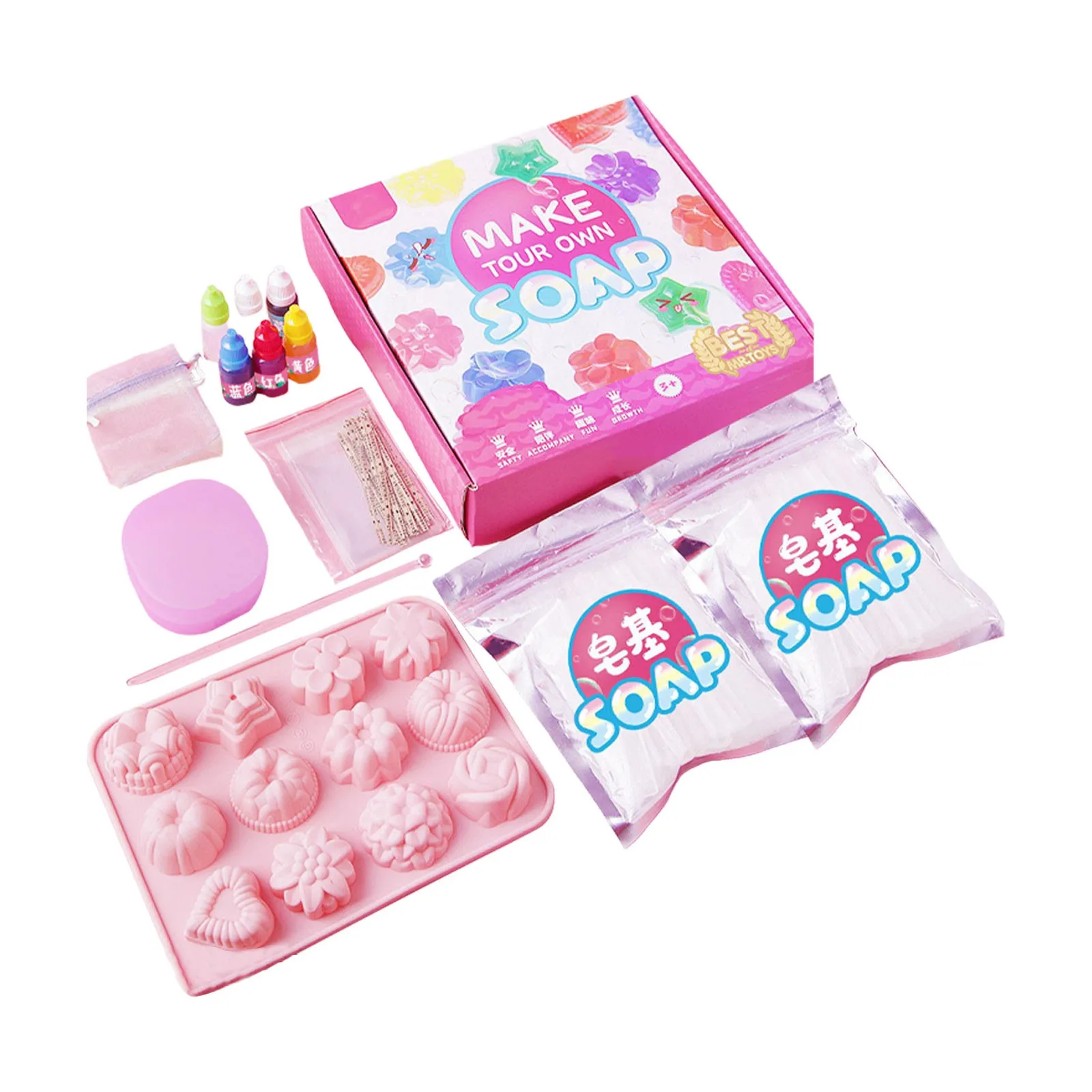 DIY Crystal & Plant Soap Making Kit 3