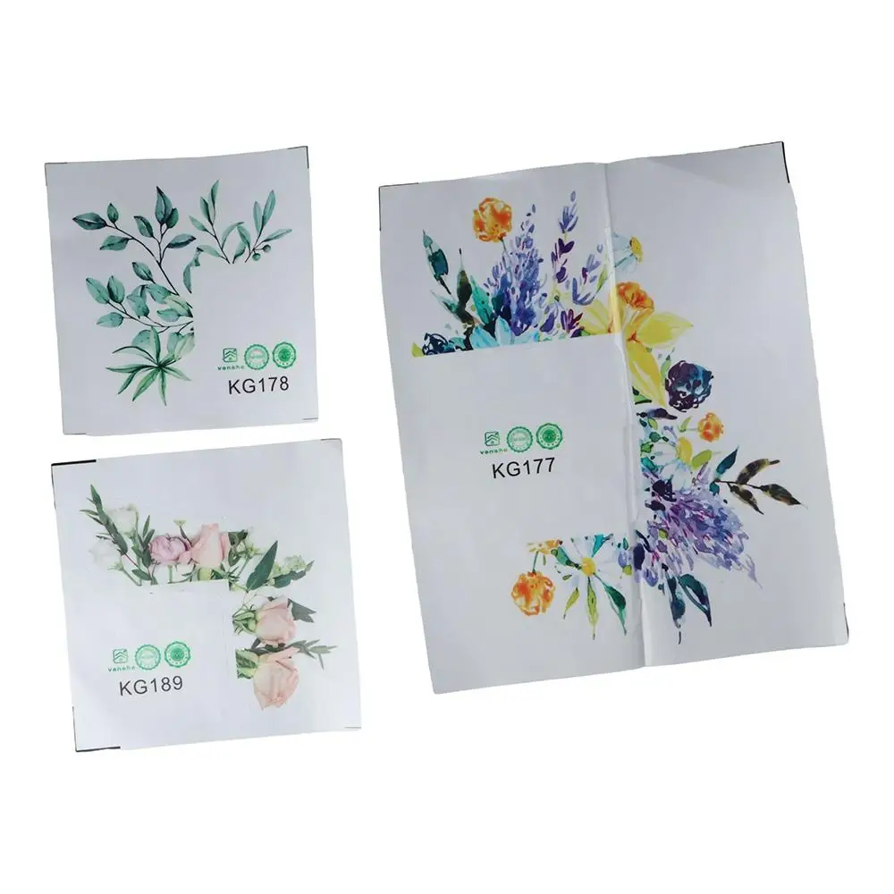 Waterproof Personalized Fresh Wall Sticker Green Leaf PVC Sticker Gifts Home Decor Plant Decal Switch Sticker