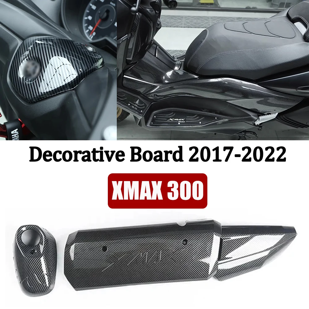 

Для Yamaha XMAX 300 углеродное волокно полоса оболочка аксессуары для мотоциклов XMAX300 Xmax 300 декоративная Защитная панель 2017-2022 комплекты