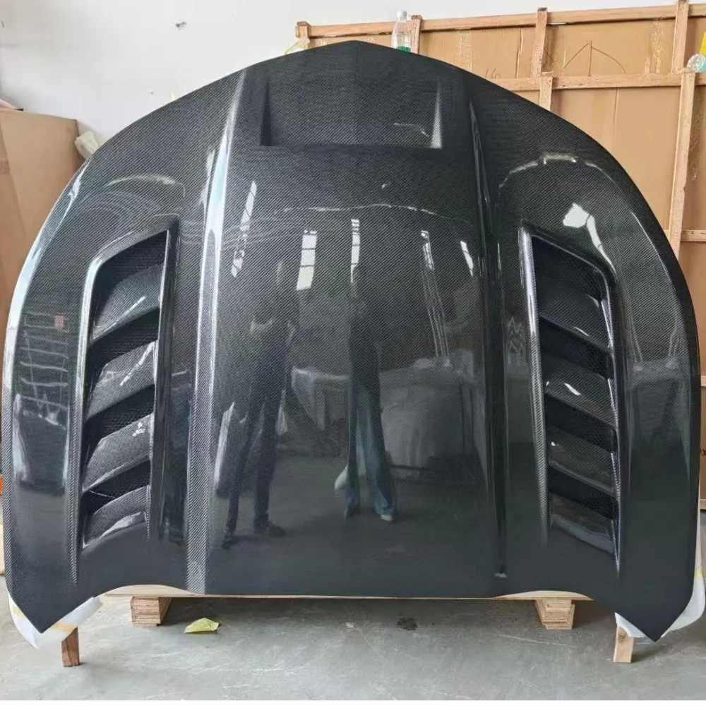 Kap Mesin Mobil Serat Karbon Asli untuk Chevrolet Camaro 6 Th 2016-2024 Penutup Kap Mesin Bodykit Suku Cadang Aksesoris Mobil