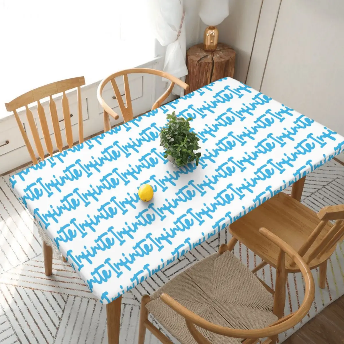 Caylus Merch Infinite Custom Rectangular Tablecloth Oilproof Table Cover for Dining Events Table Cloth