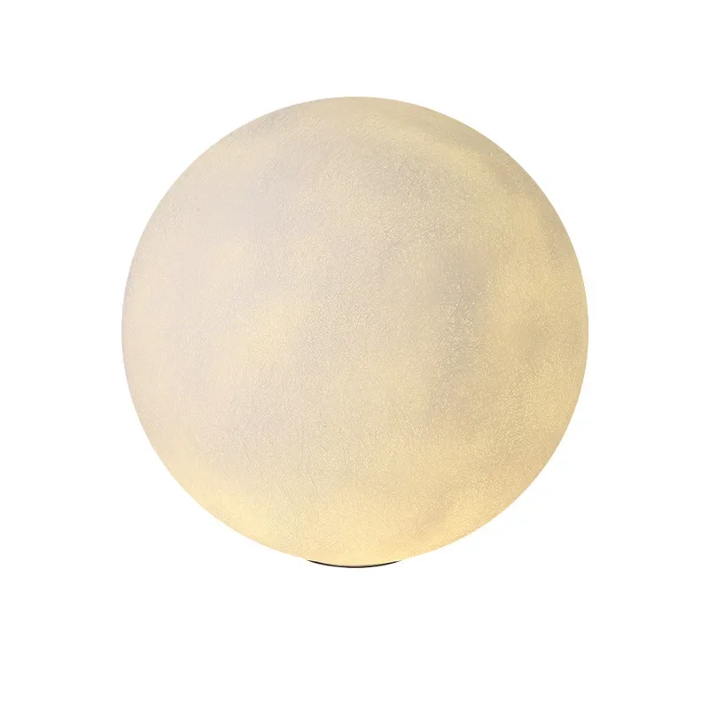 

Table lamp bedroom, moon large, moon lamp round ball bedside lamp, creative warm and romantic ins network red light floor lamp