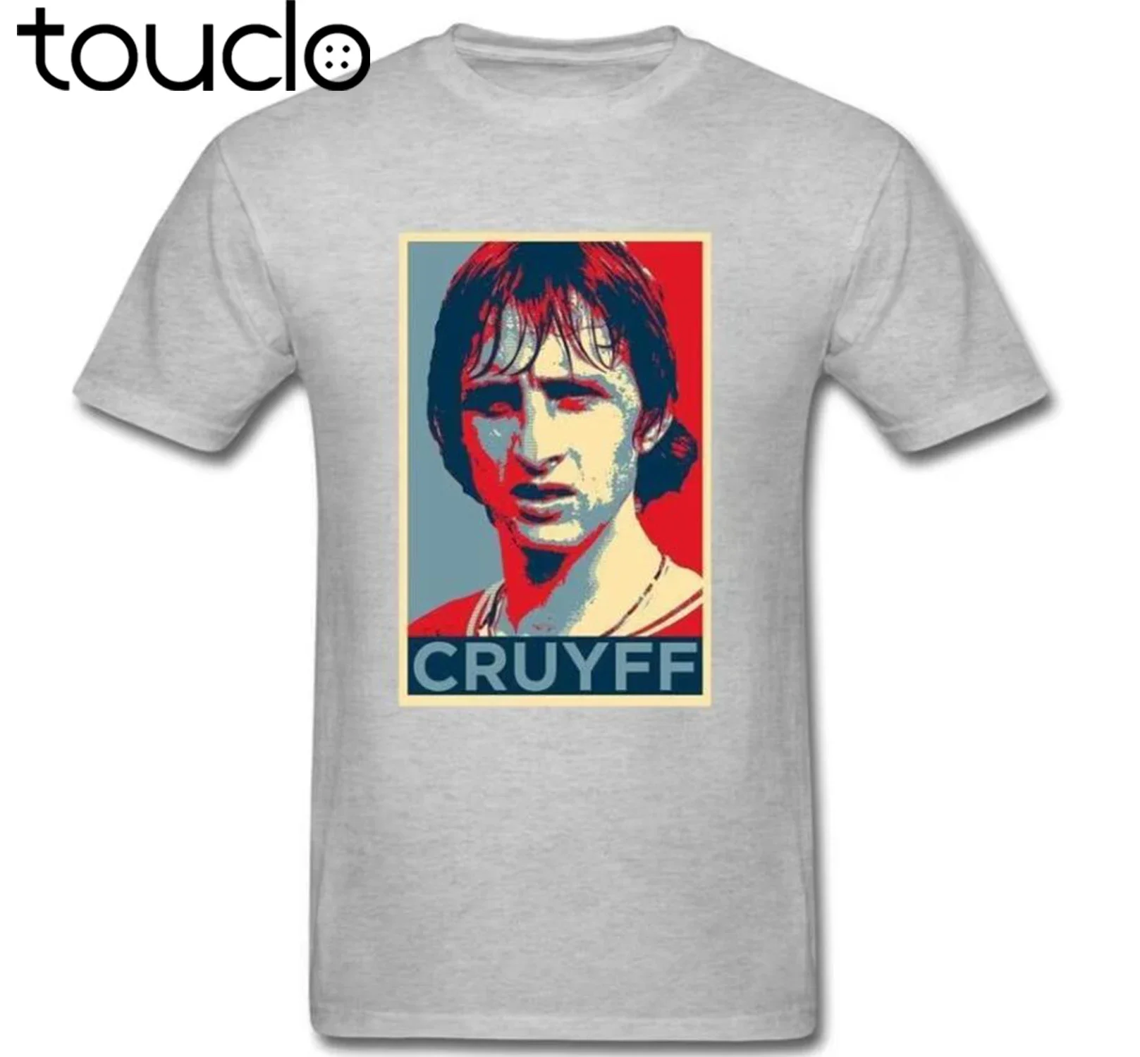 Camiseta de algodón para hombre Johan Cruyff, camiseta clásica de Hip Hop para hombre, ropa de calle, camisas personalizadas
