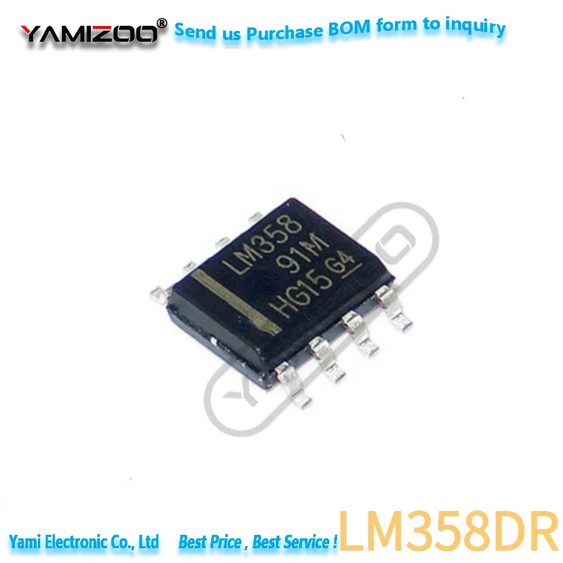 50 Stück LM358DR LM358 SOP LM358DT LM358DR2G LM393DR LM393 NE555DR NE555 LM339DR LM339 LM324DR LM324 MC34063A MC34063 LM386M LM386 – Detail 5