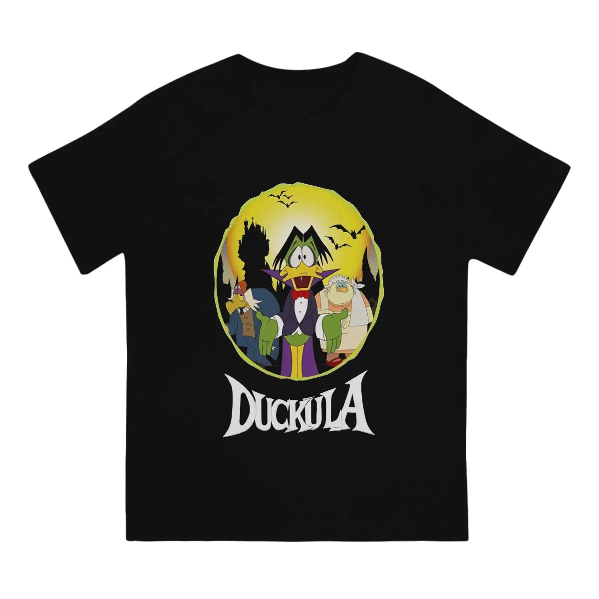 Count Duckula Cartoon TShirt Essential Basic Polyester T Shirt Oversized Men Clothes Ofertas Trendy