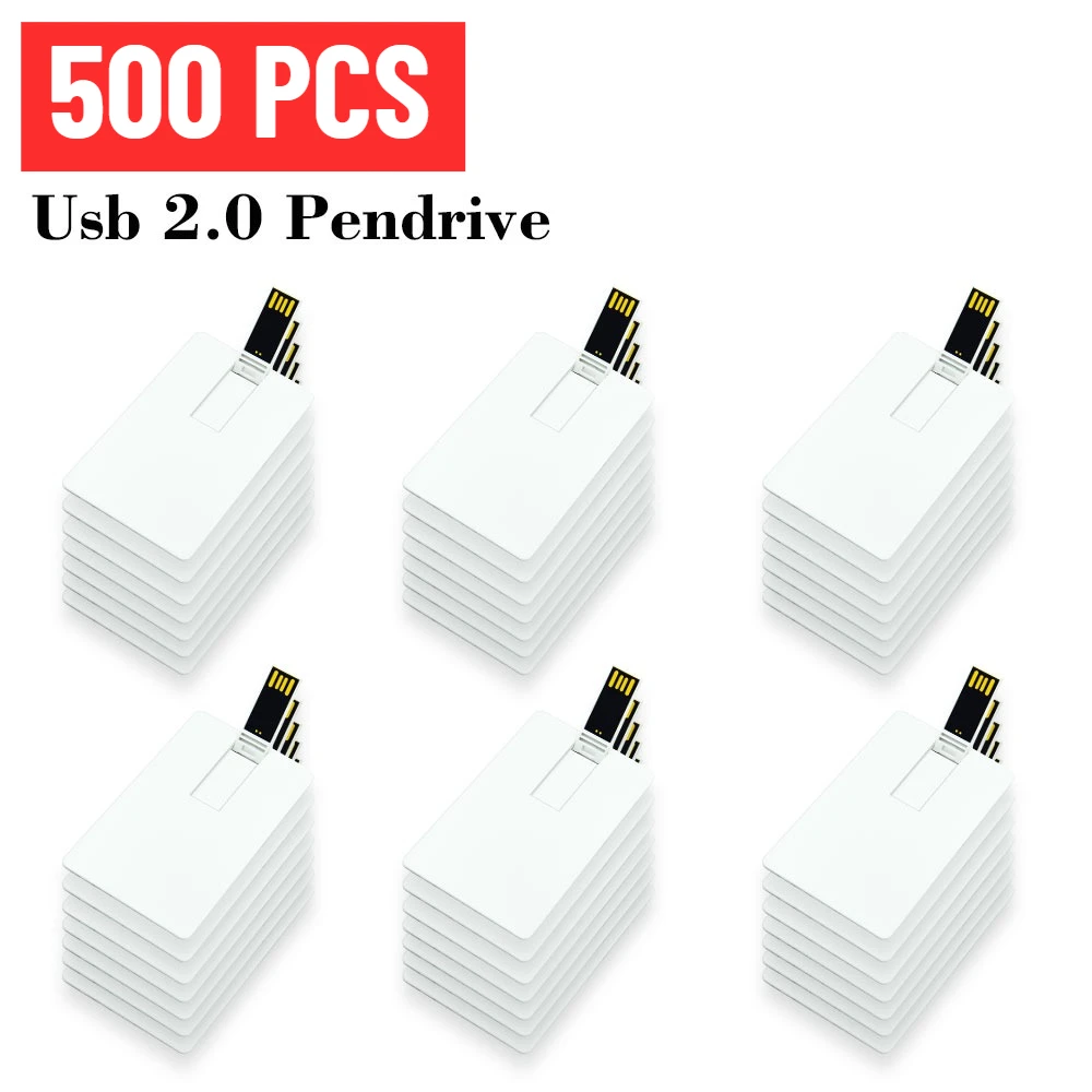 

500 шт. USB-флеш-накопителей USB 2.0 2 ГБ с бесплатным нанесением логотипа