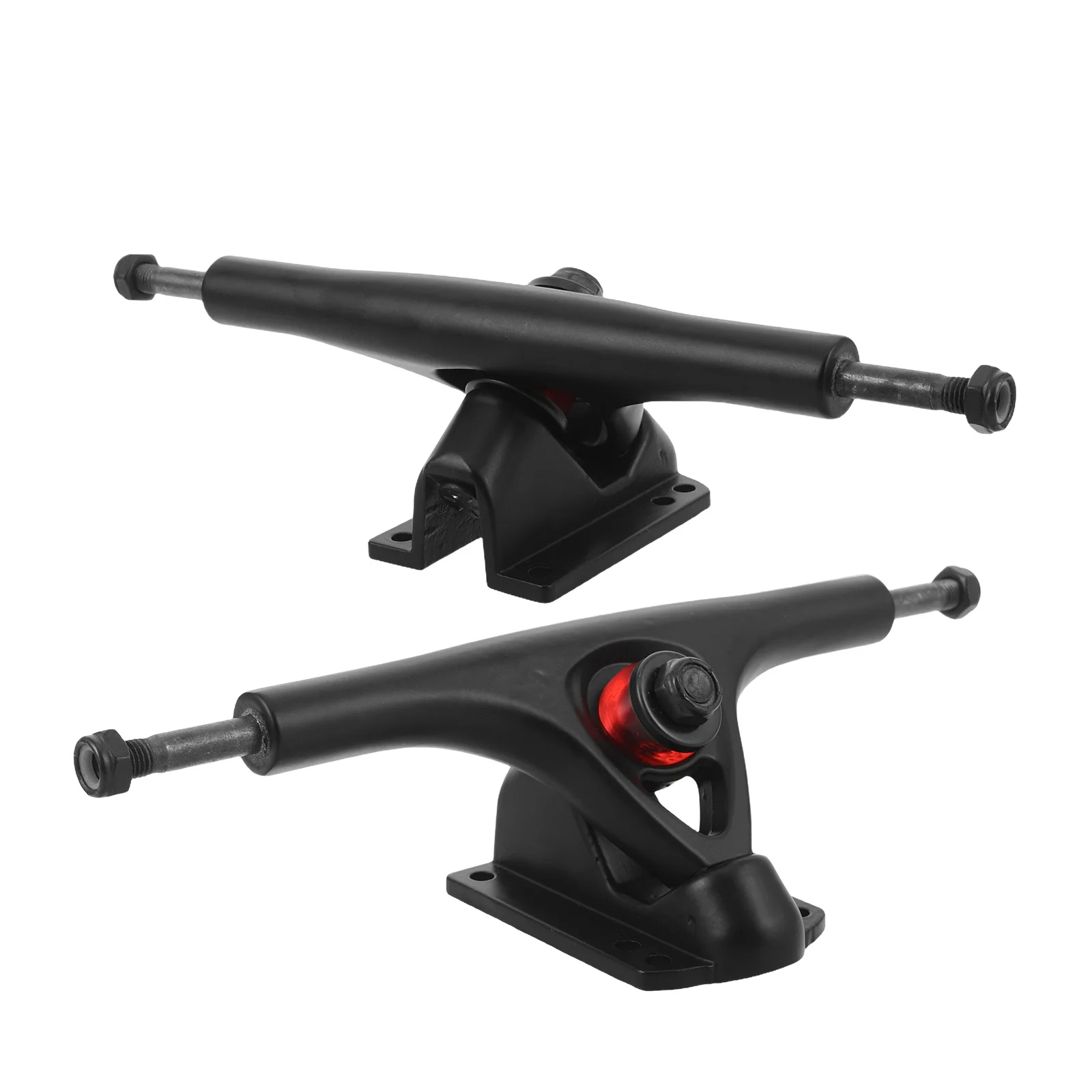 2 قطعة شاحنات التزلج الثقيلة سبائك الألومنيوم استبدال أجزاء عالمية تناسب كروزر Longboard بارك تصفح الجبل