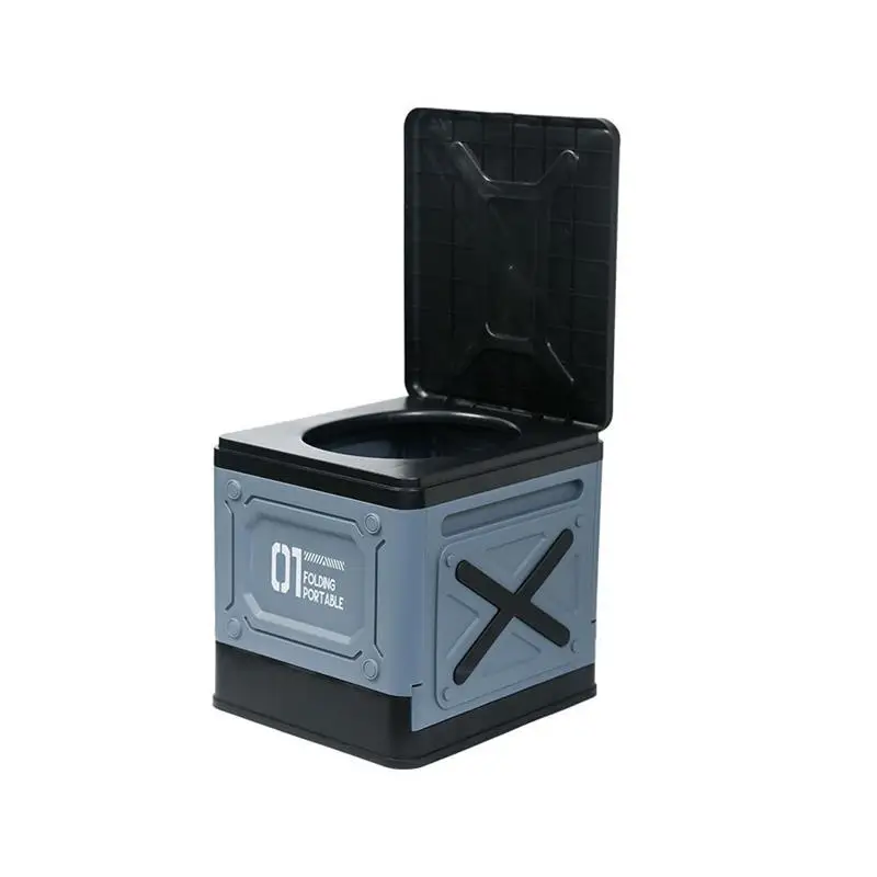 

Outdoor car portable folding toilet adult camping camping mobile toilet deodorant self-driving tour emergency toilet