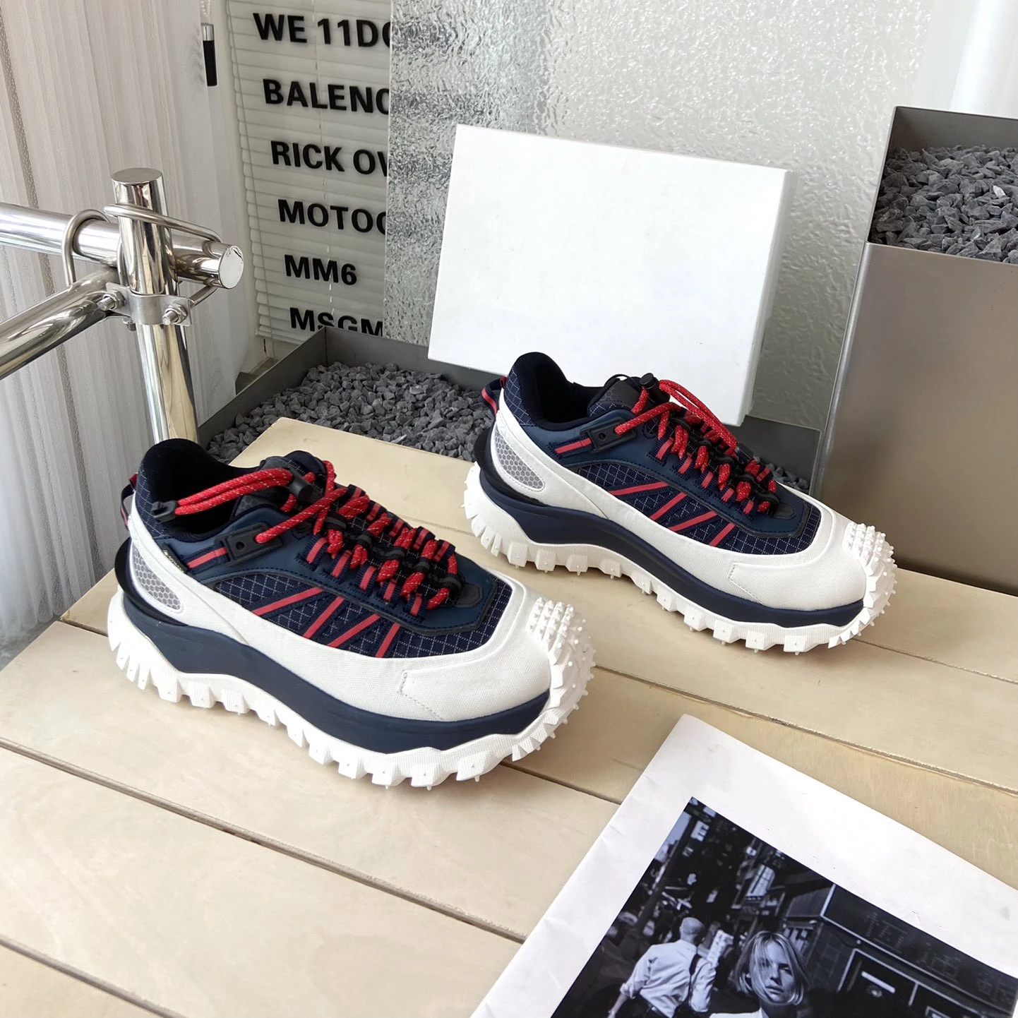 Shoes For Women Size35-45 Couple Sneakers Flat Platform Sports Leisure Flats Round Toe Lace Up Designer Shoes Zapatillas Mujer