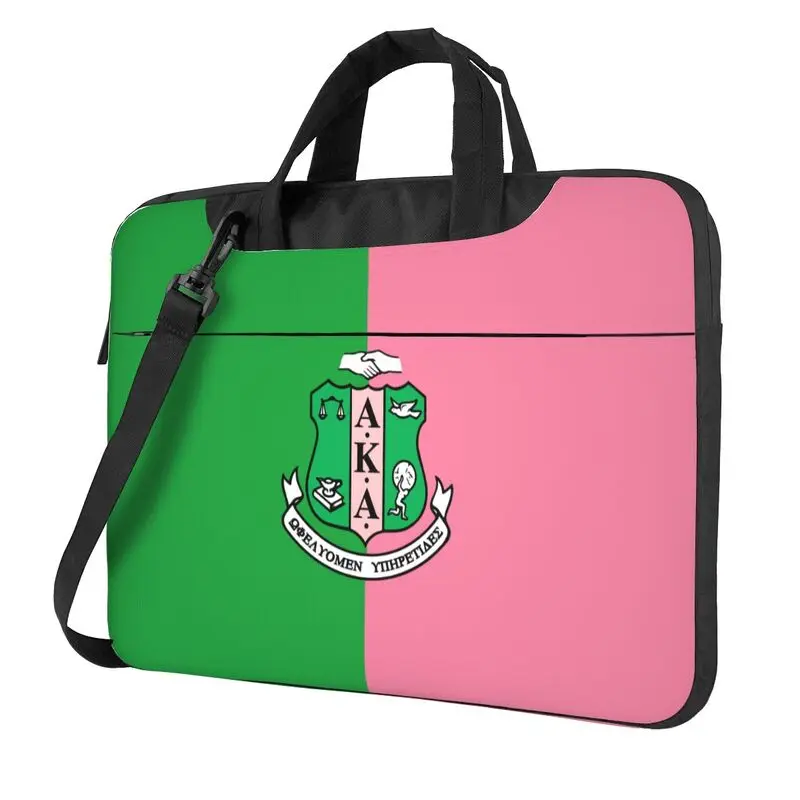 aka-sorority-1908-rosa-verde-impressao-bolsa-para-portatil-caber-13-14-156-polegada-resistente-a-agua-bolsa-para-computador-para-viagens-de-negocios