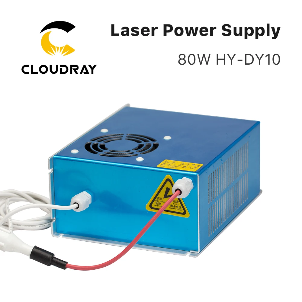 Cloudray-Fonte de alimentação a laser para gravação e máquina de corte, Dym10 CO2 Laser Tube, RECI W1, Z1, S1, DY Series