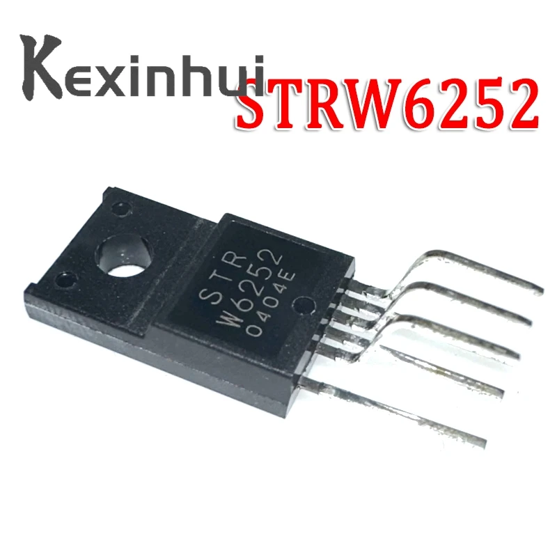 5pcs STRW6252 TO-220F STR-W6252 TO220F STR W6252 TO-220 TO220-6F Power module