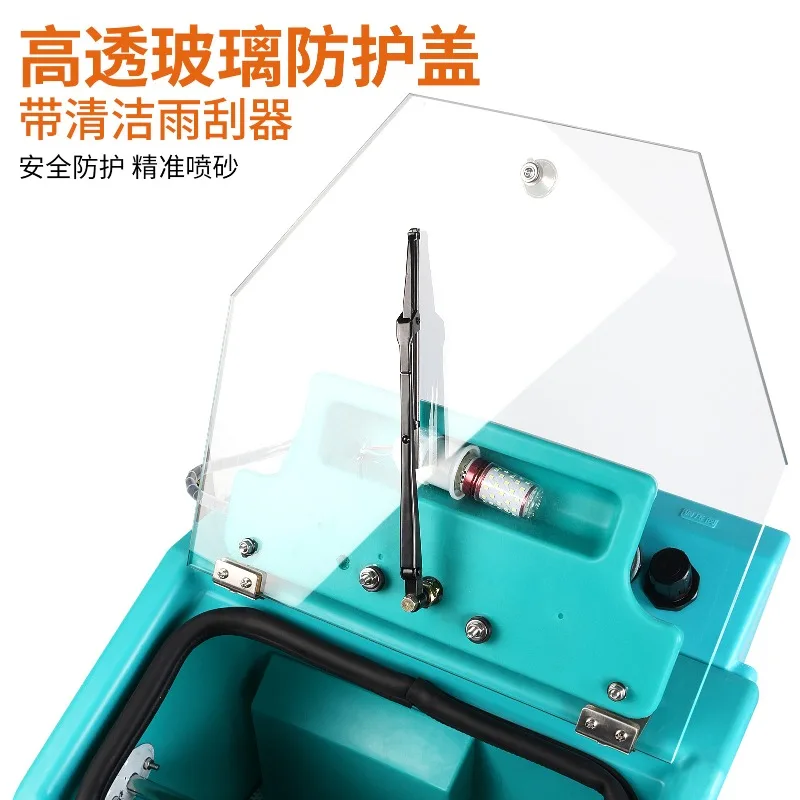 Jewelry sandblasting machine Small manual sandblasting High accuracy processing Ancient gold bracelet tool Pneumatic air