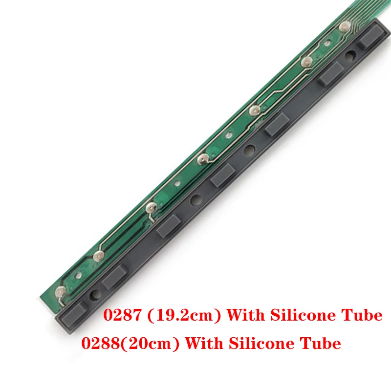A86L-0001-0287 #A (19.2cm)  A86L-0001-0288#A  (20cm)  Fanuc 7 Key Button / Silicone Tube New