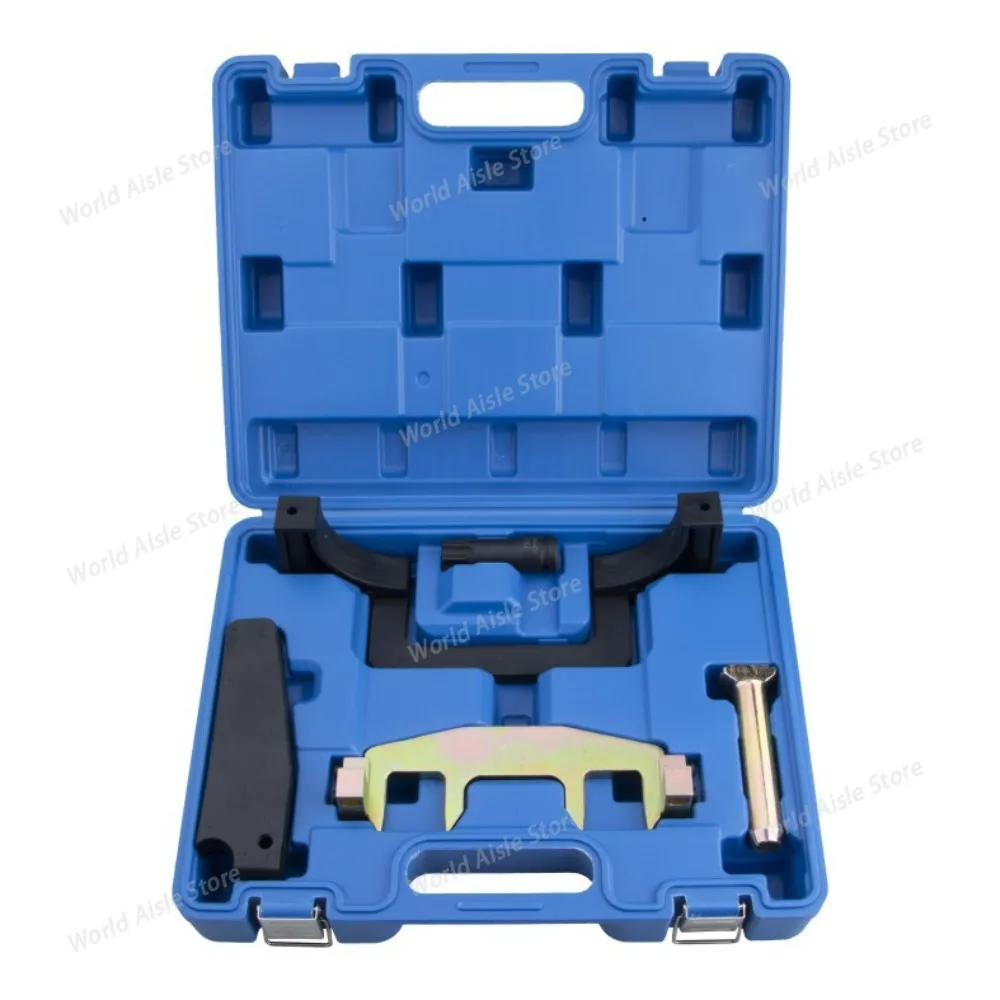 For Mercedes-Benz M271 Timing Tool Kit, Chain Holding Bracket Tool with T100 Socket, Carbon Steel Auto Repair Tool