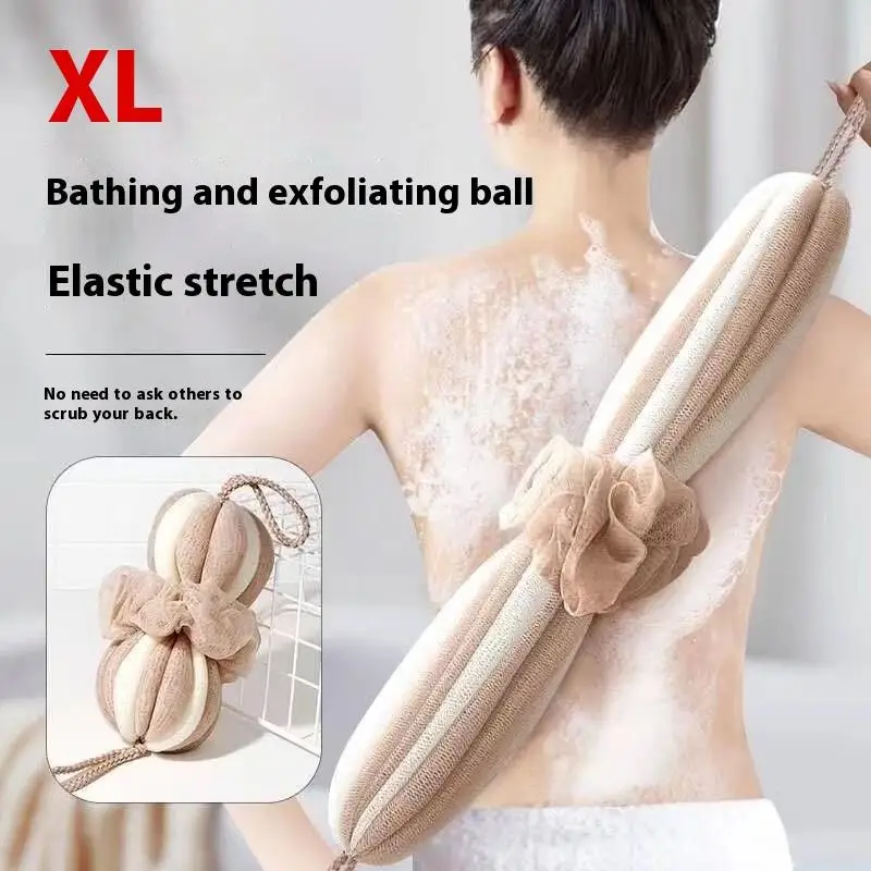 1Pcs Soft Shower Sponge Bath Ball Dead Skin Remove Bath Sponge Gives Glowing Skin Friendly Bath Ball For Home Bathroom Supplies