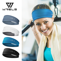 Running Head Band Breathable Sweat Absorb Band Women Men Elastic Lightweight Cycling Hair Bands Quick Dry Fitness Yoga Hair Band
