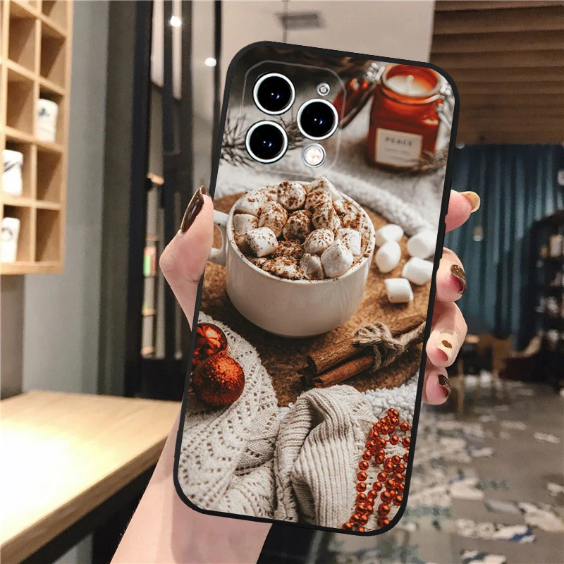 

Phone Case Carcasa Funda For iPhone 17 Pro Max 17 Air 16 15 14 13 Pro Max 15 16 Pro 15Plus Winter Christmas Case