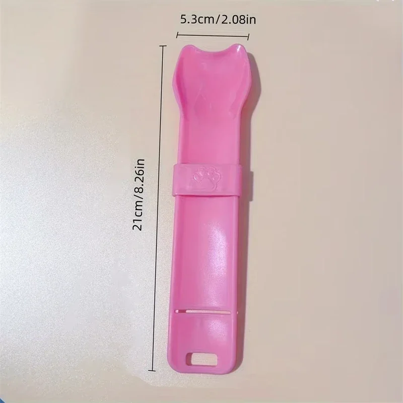 Pet Supplies Cat Strip Squeeze Spoon Cat Strip Feeder for Lickable Wet Cat Treats Pet Liquid Snack Feeding Tool Cat Feeder image 6