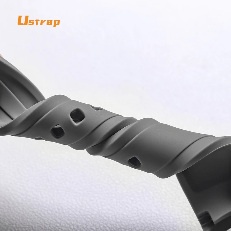 20mm 22mm Silicone Strap Curved interface watchband for MIDO MULTIFORT TV MTP-1375 Seiko5 Moonswatch rubber Watch Accessories