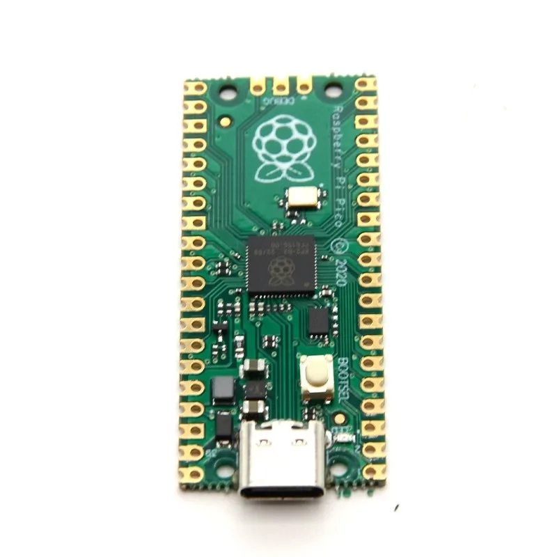 บอร์ดพัฒนา Raspberry Pi Pico รุ่น Raspberry Pi PICO พร้อมชิปประมวลผล RP2040 แบบดูอัลคอร์ รองรับ MicroPython