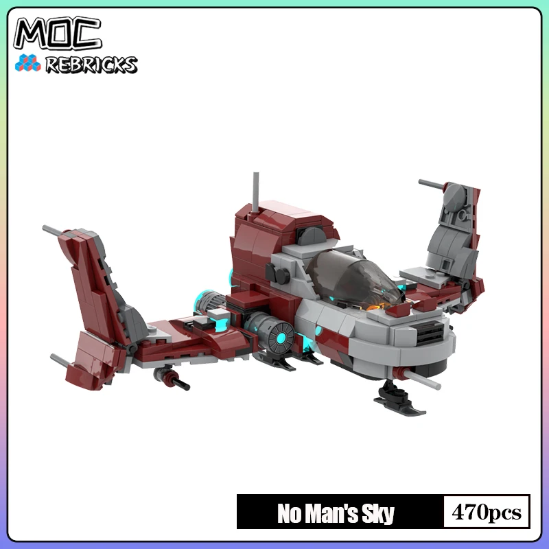 hot-selling-space-war-movie-moc-bricks-no-man's-sky-radiant-pillar-bc1-building-block-model-set-diy-collection-toy-kid-xmas-gift