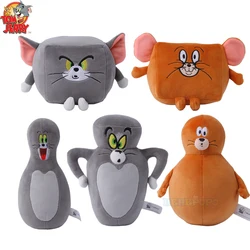 New Original Transformation Series Tom and Jerry Plush Pillow Smaller 20cm Cartoon Movie Plushies Stuffed Animals Funny Toys
