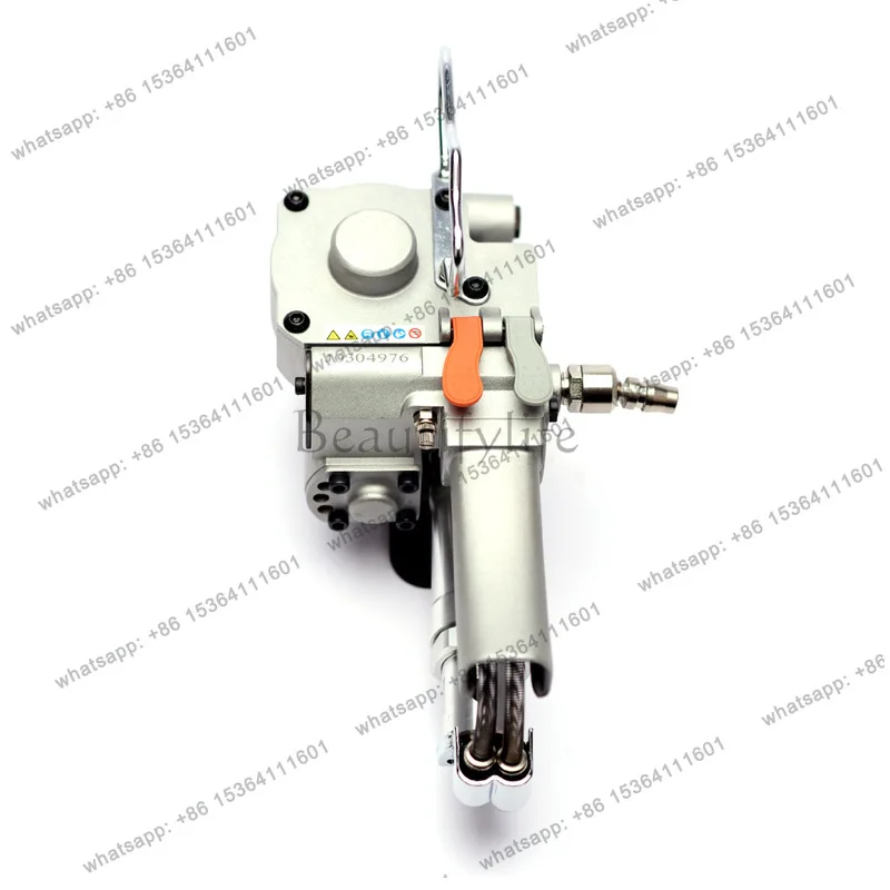 A19 Portable Pneumatic Hot Melt Buckle Free Baler Large Tension Plastic Steel Belt Packer