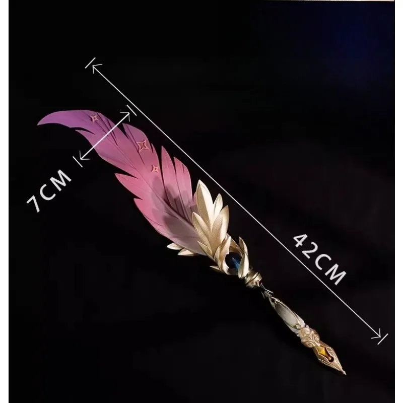 Honkai：Star Rail Cyrene Trailblazer Stelle Caelus Luminous Cosplay Props Magic Pen Feather Pen Halloween Party Women Men Gifts view 5