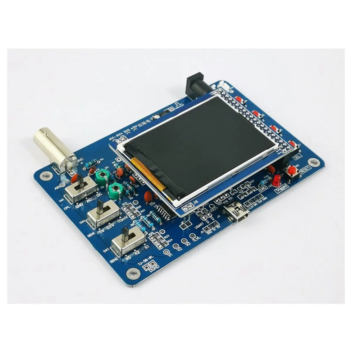 Digital Essentials  Digital Oscilloscope Kit Electronic DIY Compatible STM32F103C8T6 Single Chip Microcomputer Welding Assembly