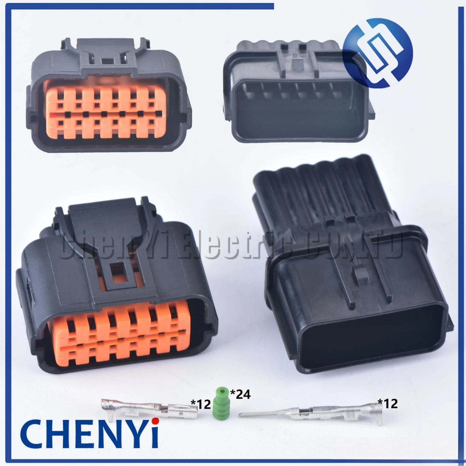 

12 Pin Automotive waterproof connector electrical plug Back View Camera plug HP285-12021 HP285-12020 for SONATA K2 K3 K5