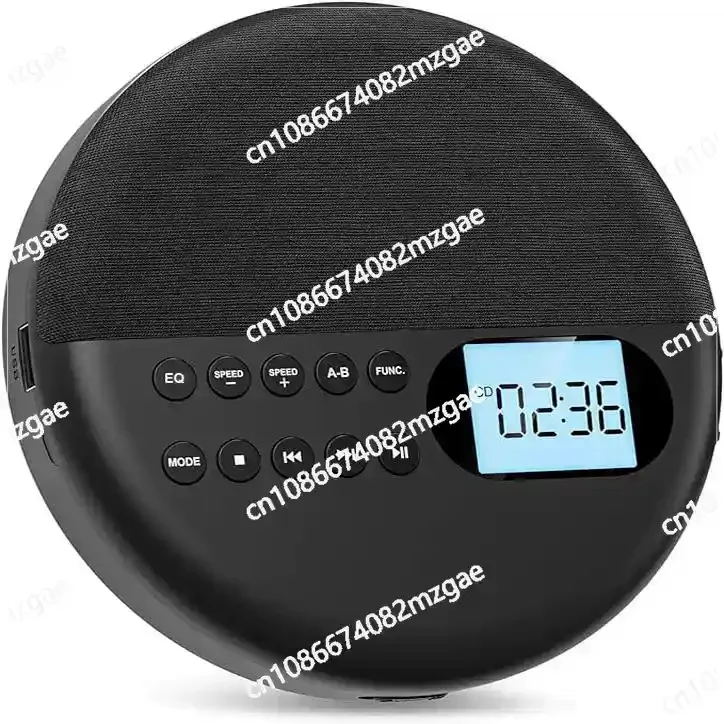 Versatile CD Player with USB and Audio Output, Dual Stereo Speakers, Learning Machine and Repeater Function for Stud