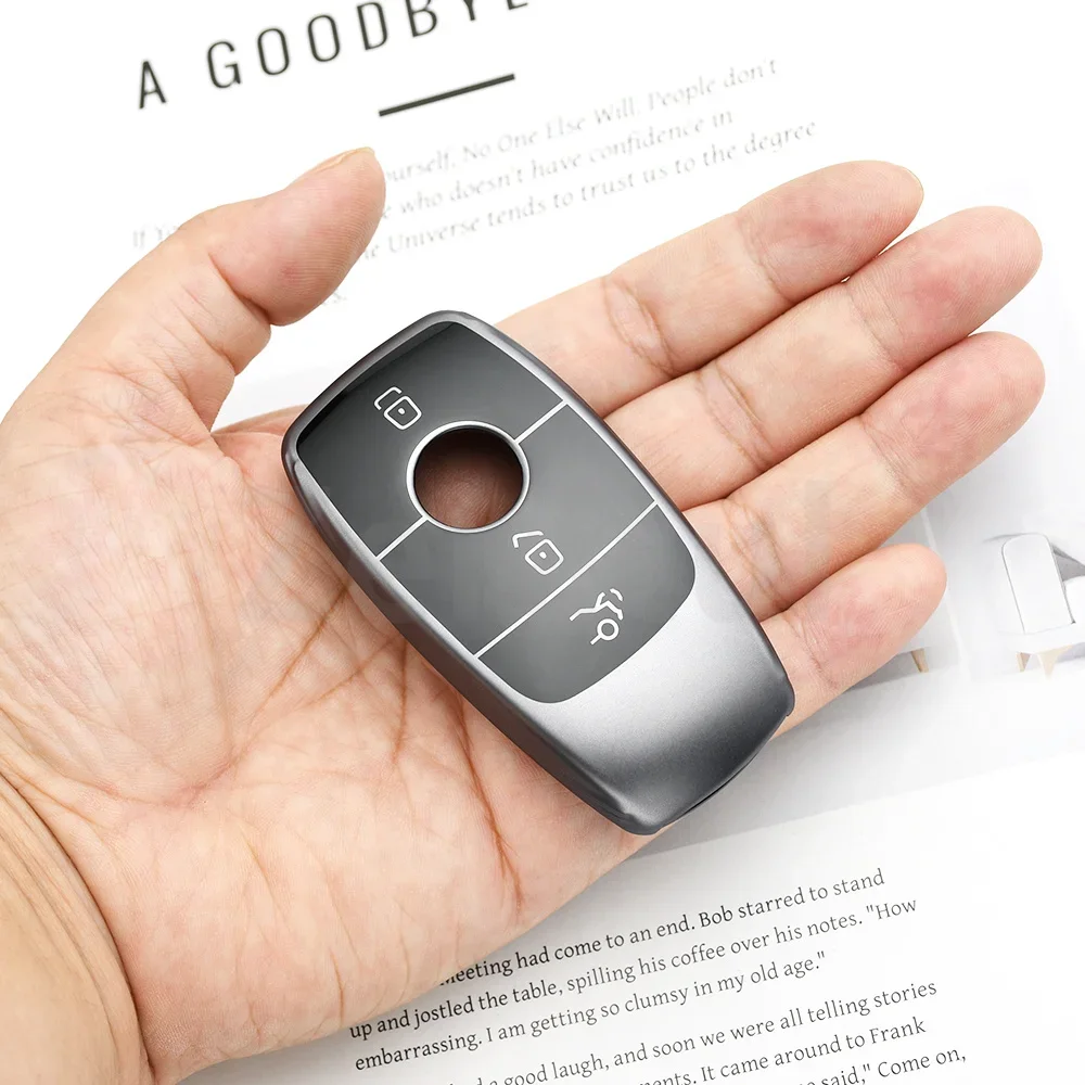 Auto Shell Fob Protective Bag For Mercedes Benz W177 W205 W213 W222 G63 X167 A C E S G GLS Class Maybach TPU Car Key Cover Case