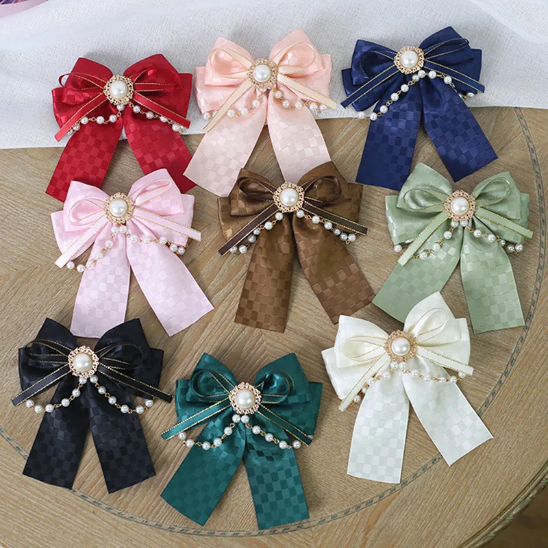 Lolita Hair Clips Sweet Star Embroidery Lace Ribbon Bow Hairband with Hairpins Anime Maid Cosplay Headdress