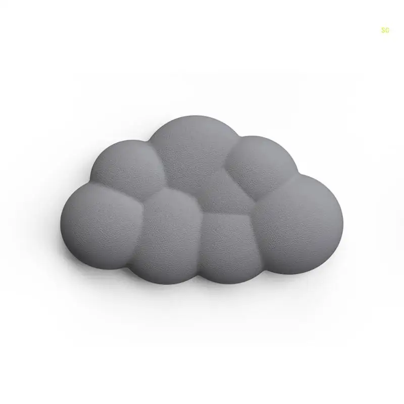 Cloud-Shape คีย์บอร์ดและเมาส์แผ่นรองข้อมือ Mousepad ฐานกันลื่น, เหมาะสำหรับ Office และ Gaming Mousepad Dropshipping