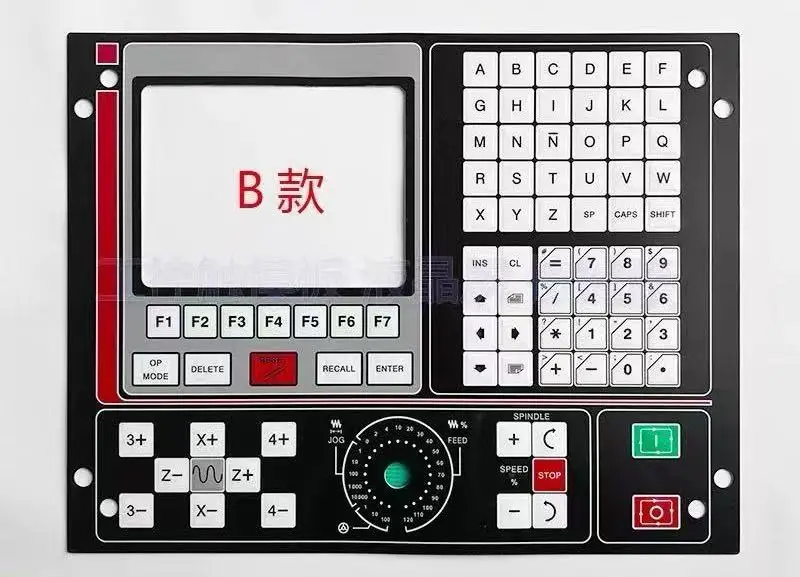 New Replacement Compatible Touch Membrane Keypad For FAGOR 8025T 8025GP CNC 8025 GP-I