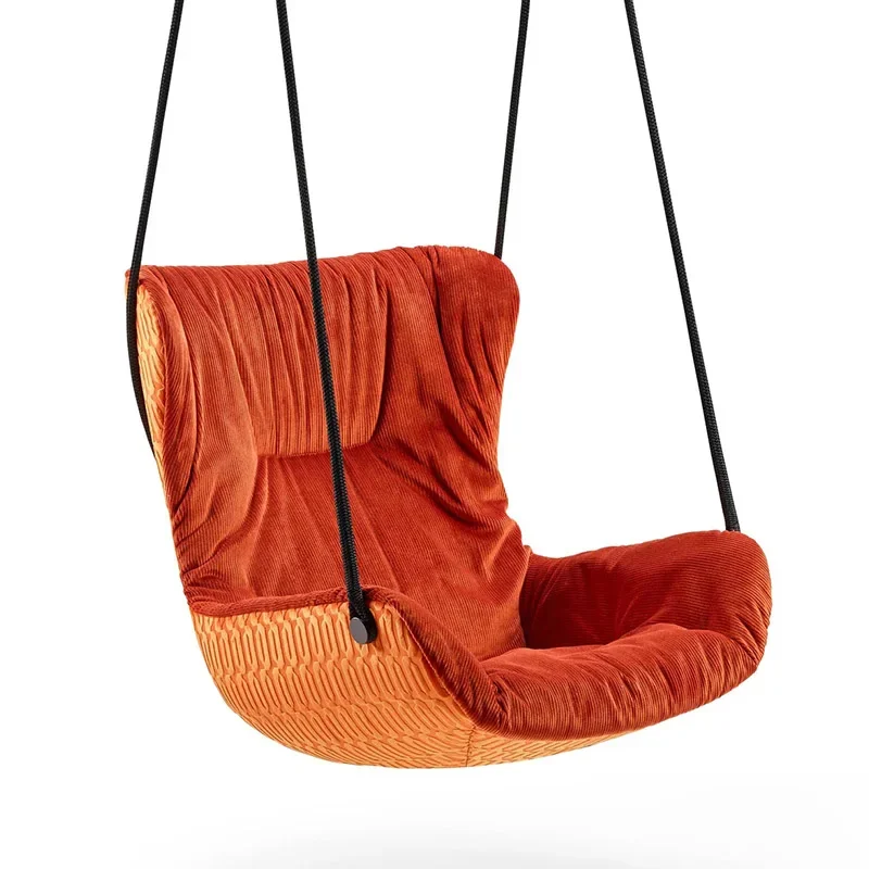 

Подвесной стул для дома, балкона, подвесной стул, дизайнерское кресло-качалка, современное искусство, балконные качели-качалка